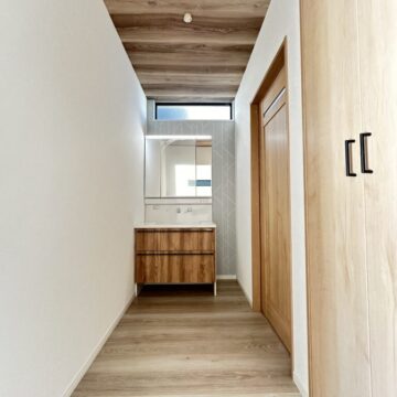 施工事例　キューブ型モダン住宅